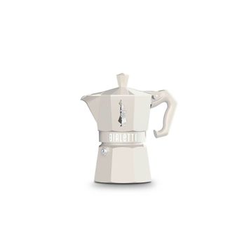 Bialetti Express Excl 3 Cup Krem Moka Pot