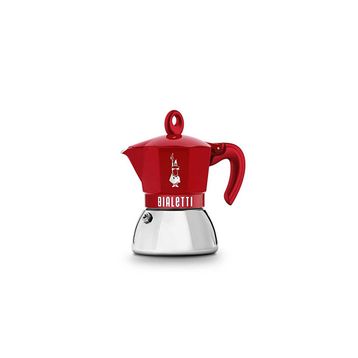 Bialetti İndüksiyon 4 Cup Kırmızı Moka Pot