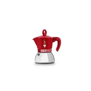 Bialetti İndüksiyon 4 Cup Kırmızı Moka Pot