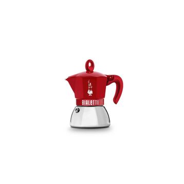 Bialetti İndüksiyon 4 Cup Kırmızı Moka Pot