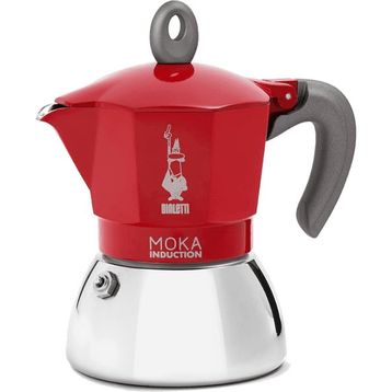 Bialetti İndüksiyon Kırmızı 2 Cup Moka Pot