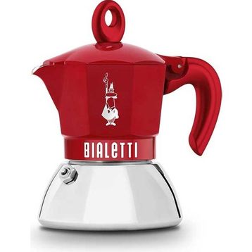 Bialetti İndüksiyon Kırmızı 2 Cup Moka Pot