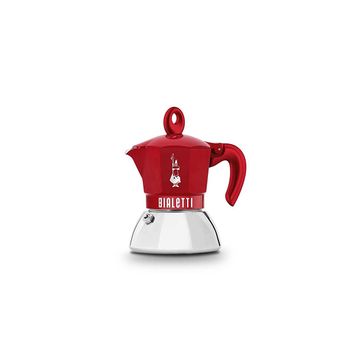 Bialetti İndüksiyon Kırmızı 2 Cup Moka Pot