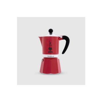 Bialetti Rainbow 1 Cup Kırmızı Moka Pot