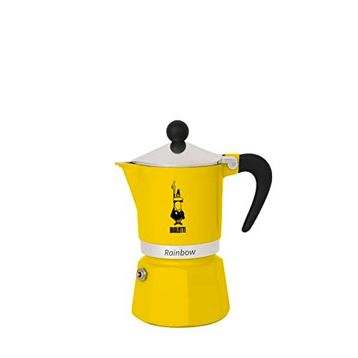 Bialetti Rainbow Sarı 3 Cup Mokapot