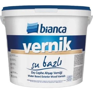 Bianca 0,75 lt Su Bazlı Dış Cephe Ahşap Verniği