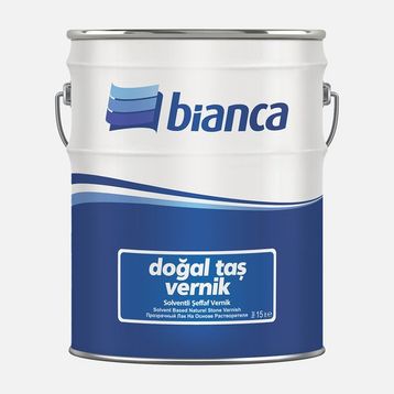 Bianca 15 lt Doğaş Taş Verniği