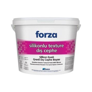 Bianca Forza 0101 Beyaz 20 kg Silikonlu Texture Dış Cephe Boyası
