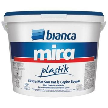 Bianca Mira Plastik Beyaz En Fazla Metraj Yapan Boya 15 lt Boya