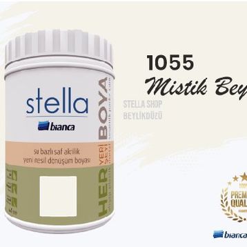 Bianca Stella Mistik Beyaz 0.5 L Su Bazlı Saf Yeni Nesil Akrilik Dönüşüm Boyası
