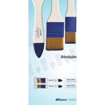 Bianca Stella No:1.5 40 mm İpek Fırça