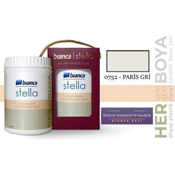 Bianca Stella Paris Grisi 1 L Su Bazlı Saf Yeni Nesil Akrilik Dönüşüm Boyası