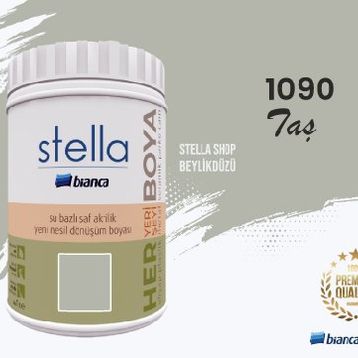 Bianca Stella Taş 0.5 lt Su Bazlı Saf Yeni Nesil Akrilik Dönüşüm Boyası