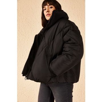 Bianco Lucci 10191065 Oversize Şişme Kadın Mont
