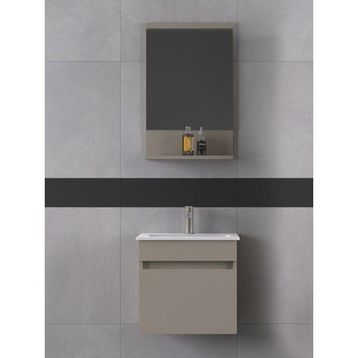 Biani Tome 50 cm Latte Banyo Dolabı