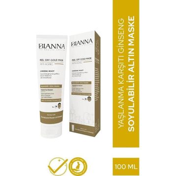 Bianna Giensang Anti-Aging Yaşlanma Karşıtı Siyah Nokta Karşıtı 100 ml Soyulabilir Maske