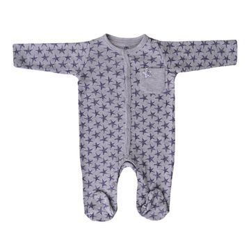 Bibaby 60396 Gri 6-9 Ay Bebek Tulumu