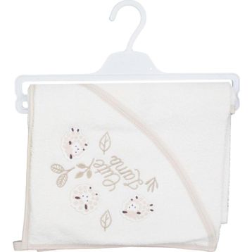 Bibaby 66485 75x75 cm Lamb Friends Bebek Havlusu