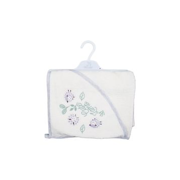 Bibaby 66485 75x75 cm Lamb Friends Bebek Havlusu