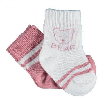 Bibaby 68412 Biorganic Bear 2'li Gül Kurusu Kız Çorap