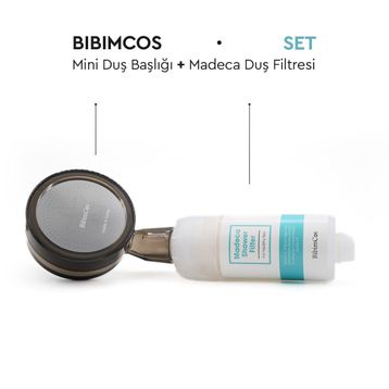 Bibimcos Mini Duş Başlığı+Madeca Duş Filtresi