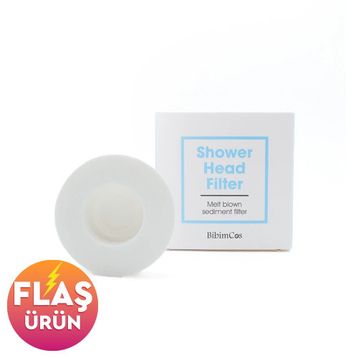 Bibimcos Mini Shower-Head Filter Taşınabilir Filtreli Mini Duş Başlığı Filtresi