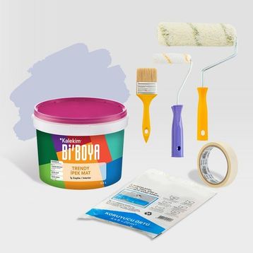 Bi'Boya Mat Comfort Lila 2.5 lt İç Cephe Boyası