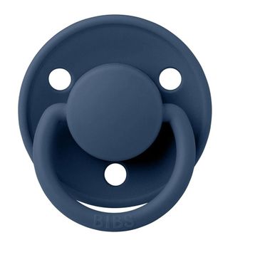 Bibs 0-36 Ay Steel Blue De Lux Silikon Emzik