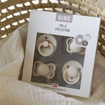 Bibs 91340 Ivory No:1 Try It 4'lü Emzik Seti