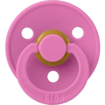 Bibs Bubblegum Colour Pembe Kauçuk Emzik