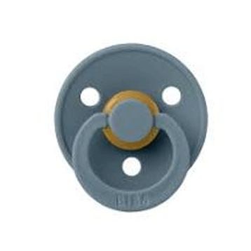 Bibs Colour İkili Kauçuk Ivory Petrol 6-18 Ay Renkli Emzik