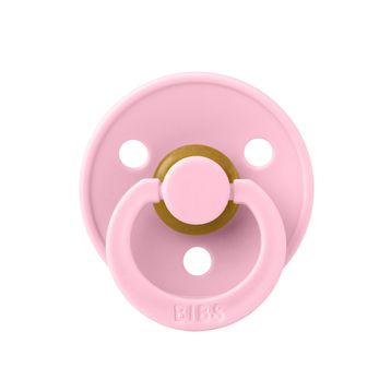 Bibs Colour Kauçuk Baby Pink 0-6 Ay Emzik