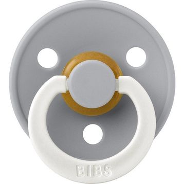 Bibs Colour Kauçuk Cloud Glow 0-6 Ay Gri Emzik