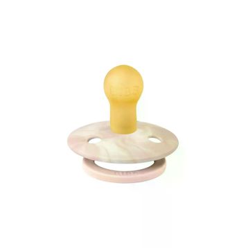 Bibs Colour Kauçuk Ivory Blush 0-6 Ay Emzik