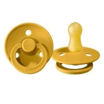 Bibs Colour Kauçuk Mustard 0-6 Ay Emzik