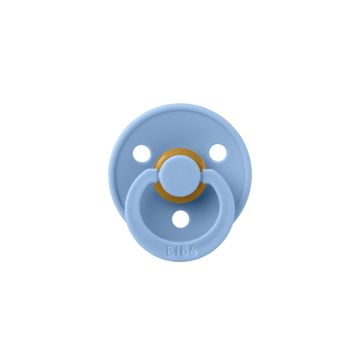 Bibs Colour Kauçuk Sky Blue 0-6 Ay Emzik