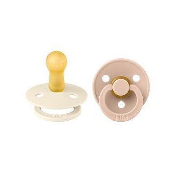 Bibs Kauçuk Ivory Blush 6-18 Ay Emzik