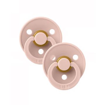 Bibs No:1 Blush Colour 2'li Kauçuk Emzik