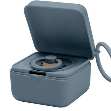 Bibs Pacifier Box Petrol Emzik