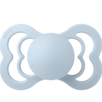 Bibs Supreme Silikon Baby Blue 0-6 Ay Emzik