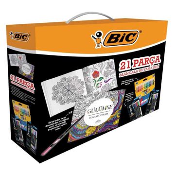 Bic 21 Parça Mandala Boyama Seti