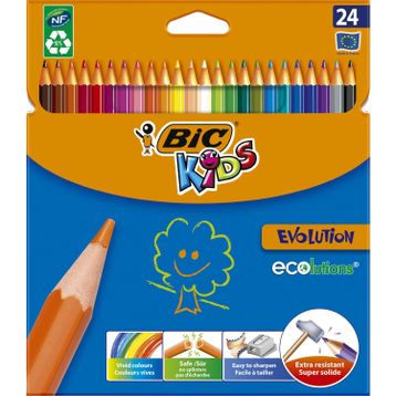 Bic 24'lü Silinebilir Pastel Boya