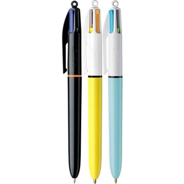 Bic 4 Colours 3'lü Tükenmez Kalem Seti