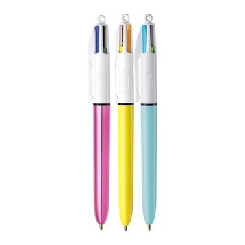 Bic 4 Colours 3'lü Tükenmez Kalem Seti