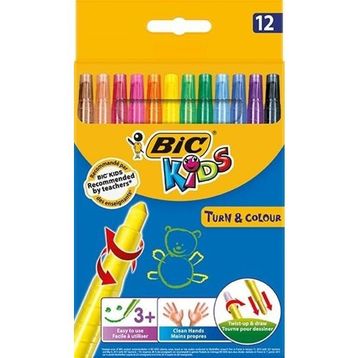 Bic 880508 12'li Pastel Boya