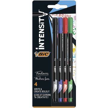 Bic 942082 Intensıty 4lü Fineliner