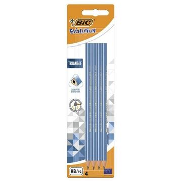 Bic 964912 Evolution Üçgen 4'lü Kurşun Kalem