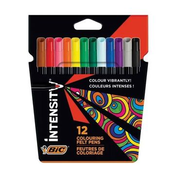 Bic 978004 Intensıty 12 Renk Keçeli Kalem