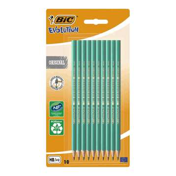 Bic Evolution 650 HB 10'lü Blister Kurşun Kalem