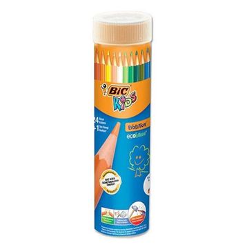 Bic Extra Güçlü Uç 24+1 Metal Tüp Kuru Boya